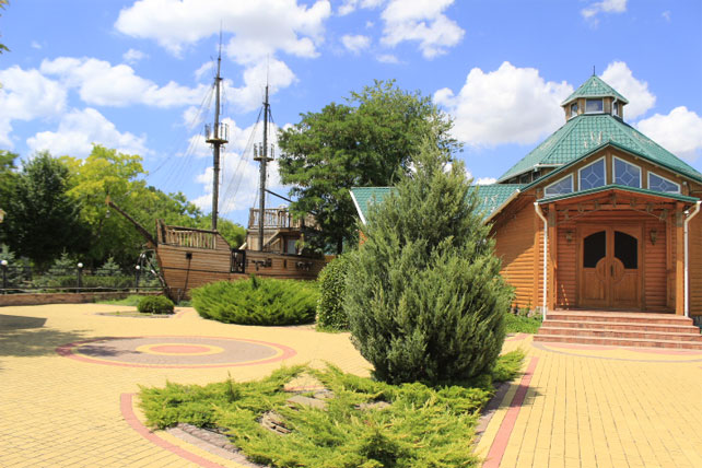 Кафе Тортуга на отдыхе в Заозерном